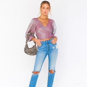 Joplin Top - Lilac Cheetah SHOW ME YOUR MUMU